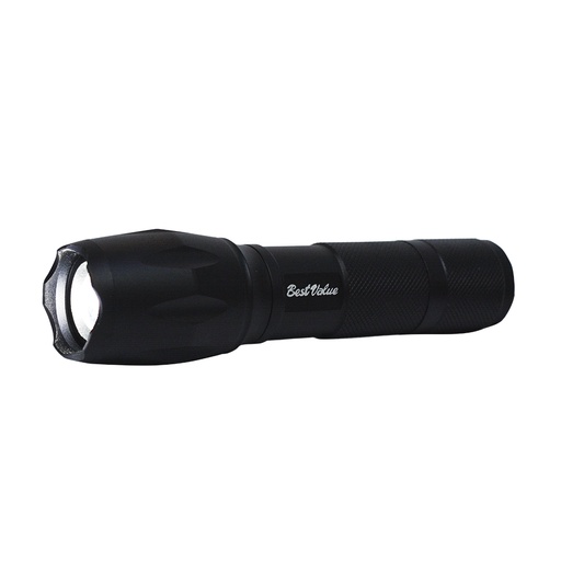 Linterna Recargable Led 5w. Negro