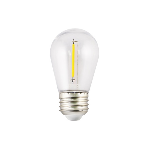 Bombillo Filamento E27 Ac 120v S14 Rockwell. Luz Cálida. 3w