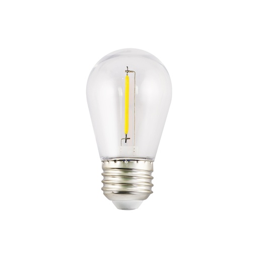 Bombillo Filamento E26 Dc 3v S14 Rockwell. Luz Cálida. 2v