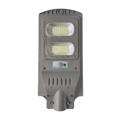 Lampara Led Solar 60w 1100lm 6400k Rockwell. Gris. 19-5/8 X 9