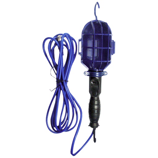 Lampara Plast. Con Ext. 15' Rockwell. Plastico. 75w