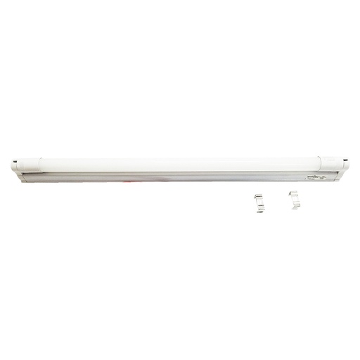 Lamp Con Tubo Led 9w T8 6400k 600mm G13 Slim. Blanco. 24
