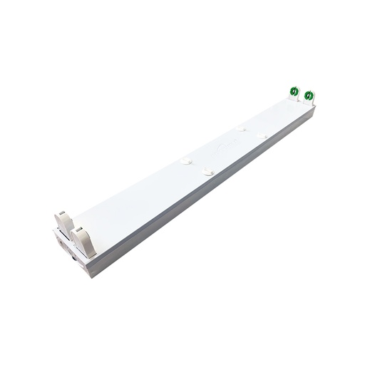 Lamp Para Tubo Led 2xt8 600mm. Acero / Blanco. 2-1/2 X 3 24-1/2