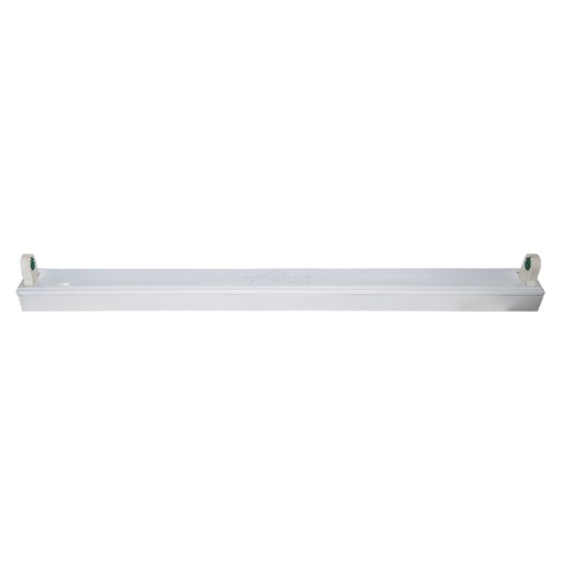 Lamp Para Tubo Led 1xt8 1200mm. Acero / Blanco. 2-1/2 X 2 24-1/2