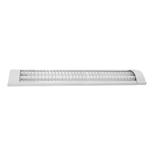 Lampara Led 2 X 8w Con T. Blanco / Aluminio. 24
