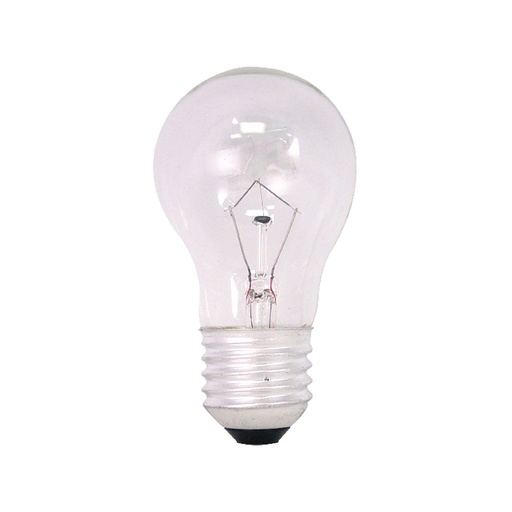 Foco Para Refrigerador/horno 40watt E27. Clear. 40w