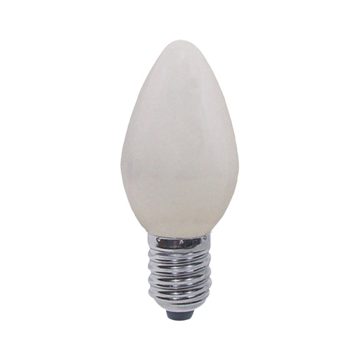 Foco Decorativo C7 7w E12 Blanco.
