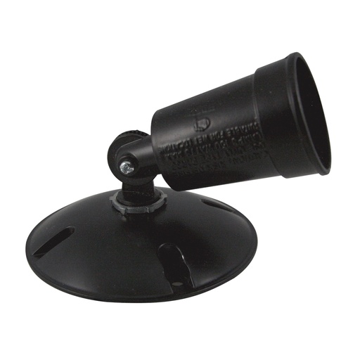 Socket/base Sencilla Negra Interp. Negro. 4-1/2